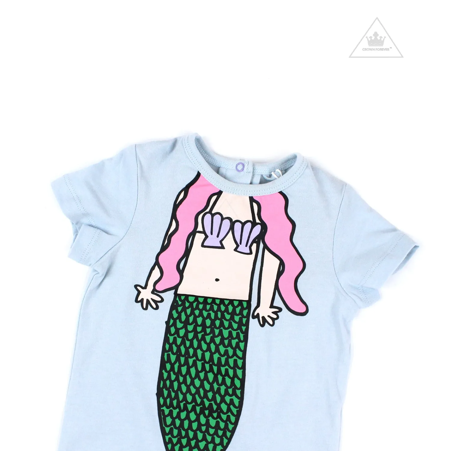 Stella McCarney Kids Rompers>Stella Mccartney Kids Baby Girl Mermaid Print Romper