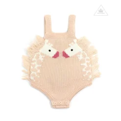 Stella McCarney Kids Onesies>Stella Mccartney Kids Baby Girl Giraffe Cotton-Wool Body