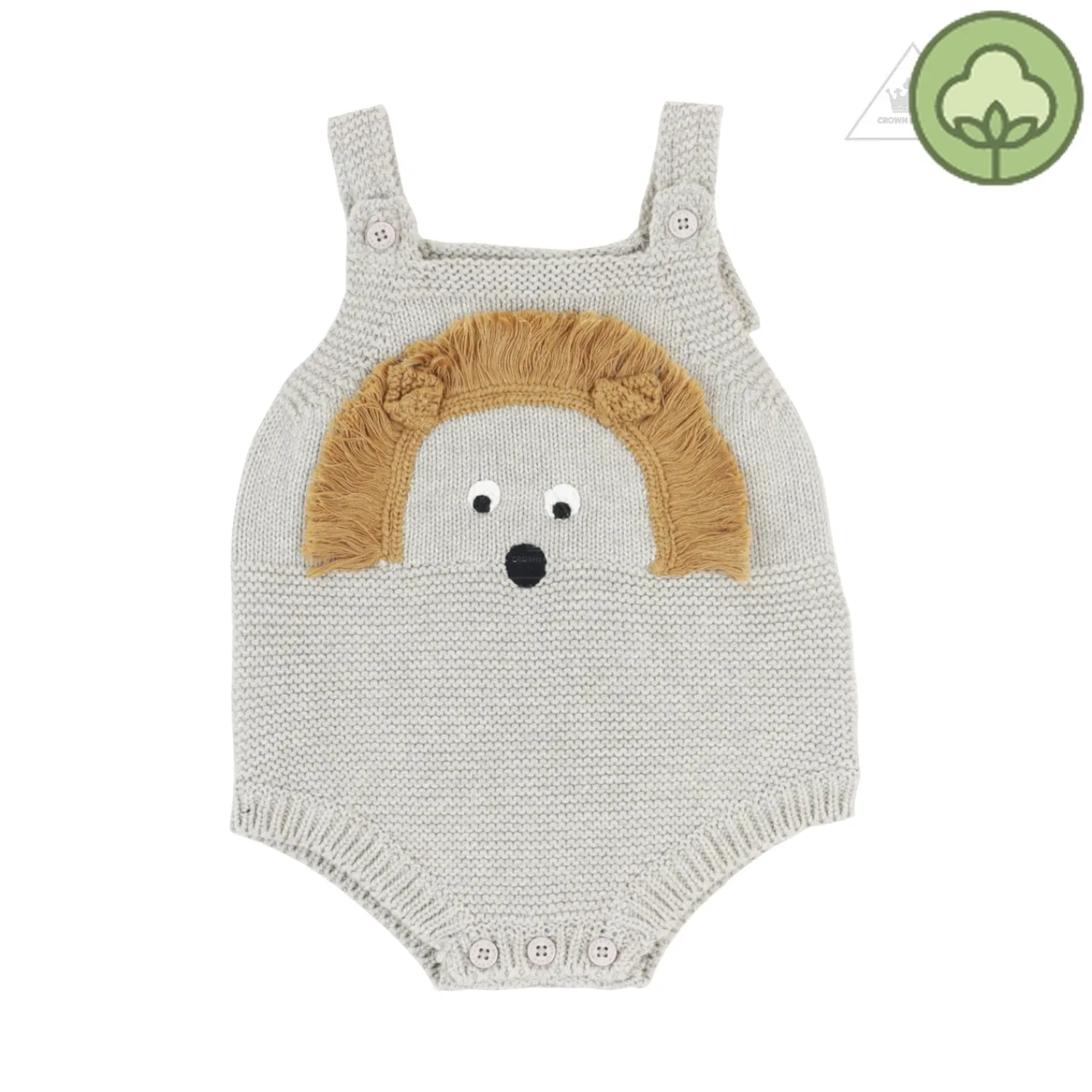 Stella McCarney Kids Onesies>Stella Mccartney Kids Baby Hedgehog Cotton-Wool Body
