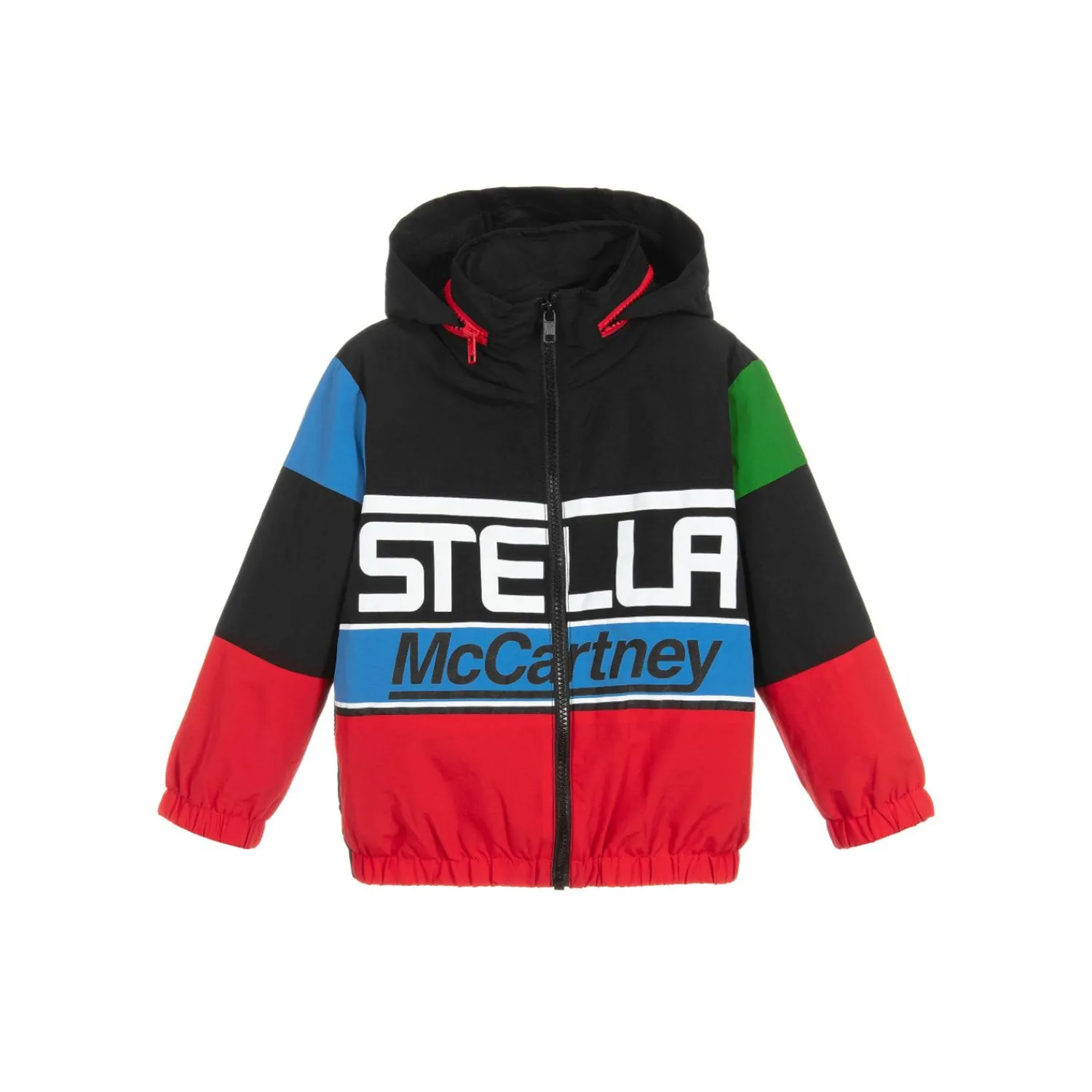 Stella McCarney Kids Jackets>Stella Mccartney Kids Boys Black Logo Jacket