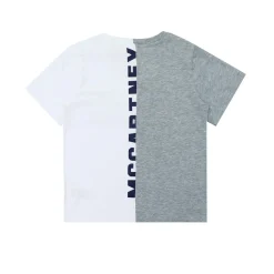 Stella McCarney Kids T Shirts>Stella Mccartney Kids Boys Logo Sport Colorblock Tee