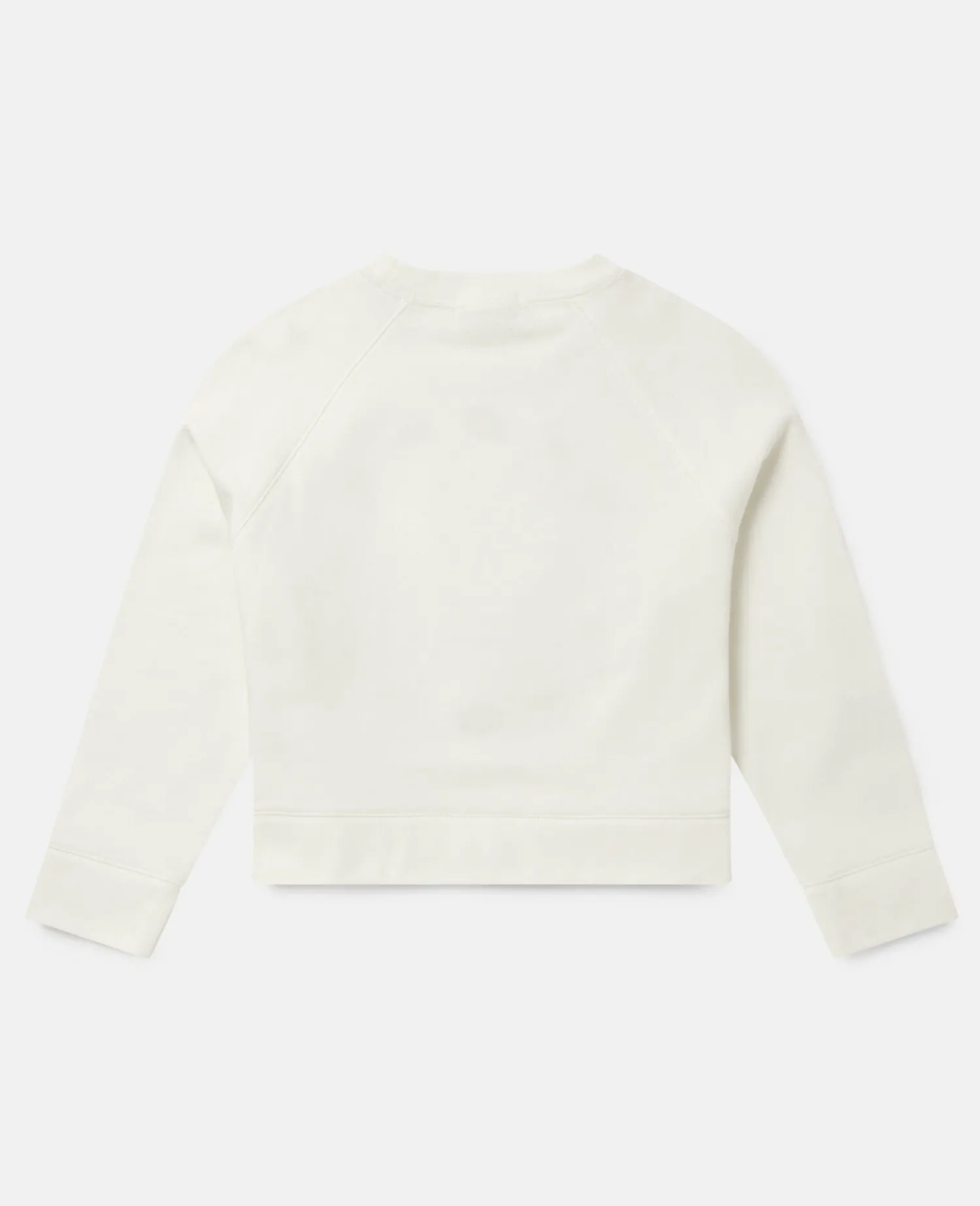 Stella McCarney Kids Hoodies>Stella Mccartney Kids Girl Oversized Logo Cotton Fleece Sweatshirt