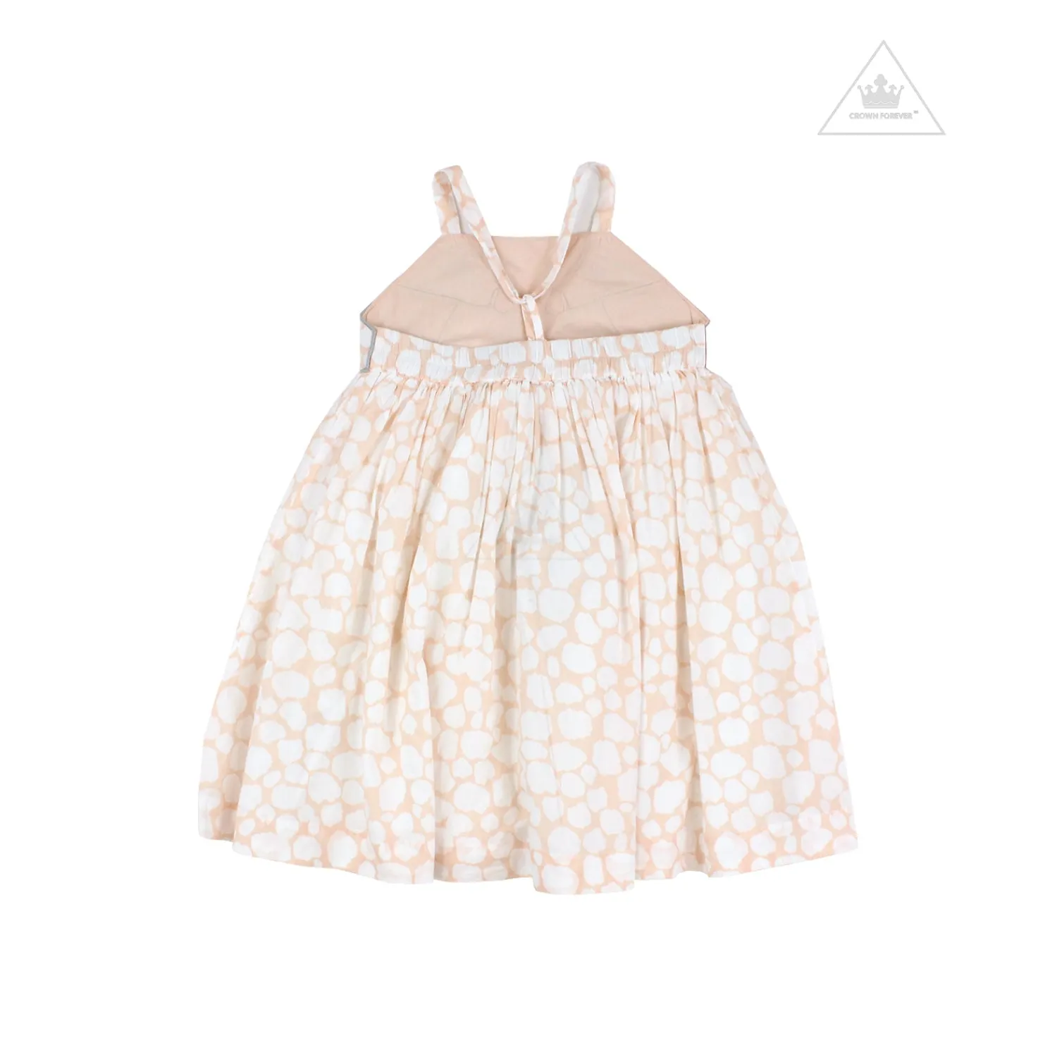 Stella McCarney Kids Overalls & Jumpsuits>Stella Mccartney Kids Girl Thin Strap Giraffe Spots Dress