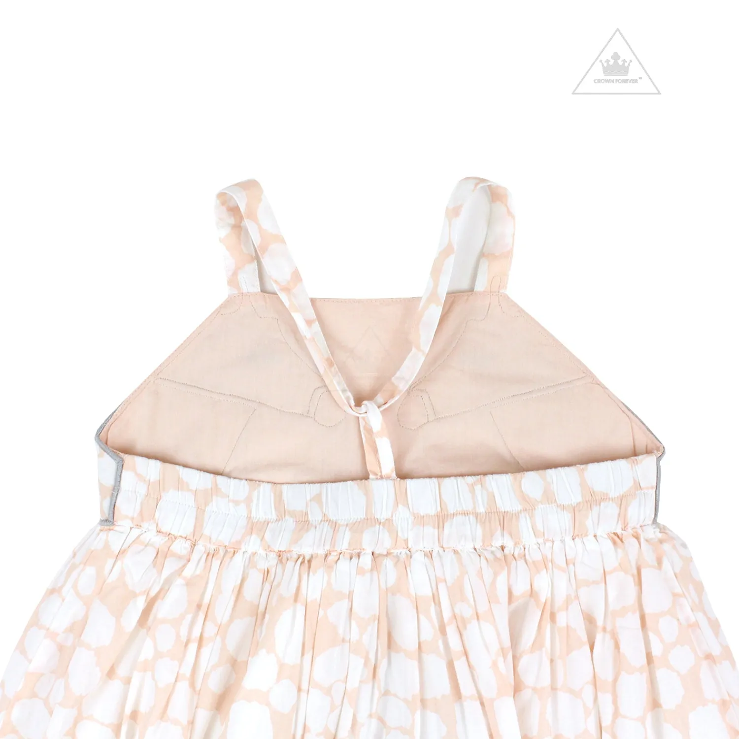 Stella McCarney Kids Overalls & Jumpsuits>Stella Mccartney Kids Girl Thin Strap Giraffe Spots Dress