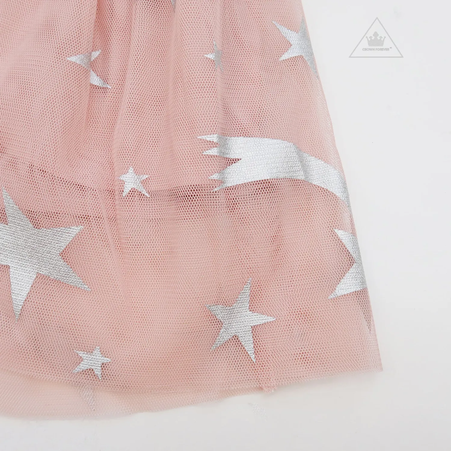 Stella McCarney Kids Dresses>Stella Mccartney Kids Girl Foll Stars Tulle Skirt Pink