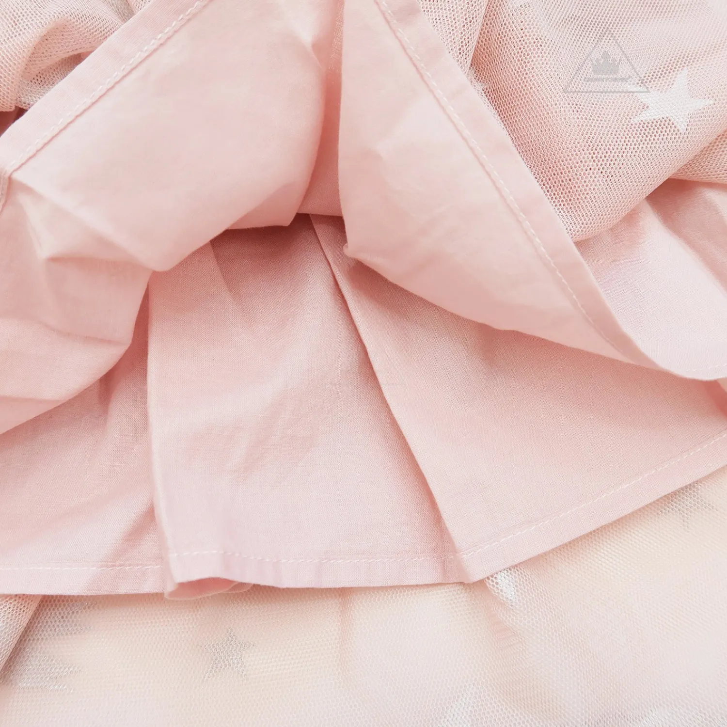 Stella McCarney Kids Dresses>Stella Mccartney Kids Girl Foll Stars Tulle Skirt Pink