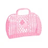 Sun Jellies Face Masks> Retro Basket (Large) Bubblegum Pink
