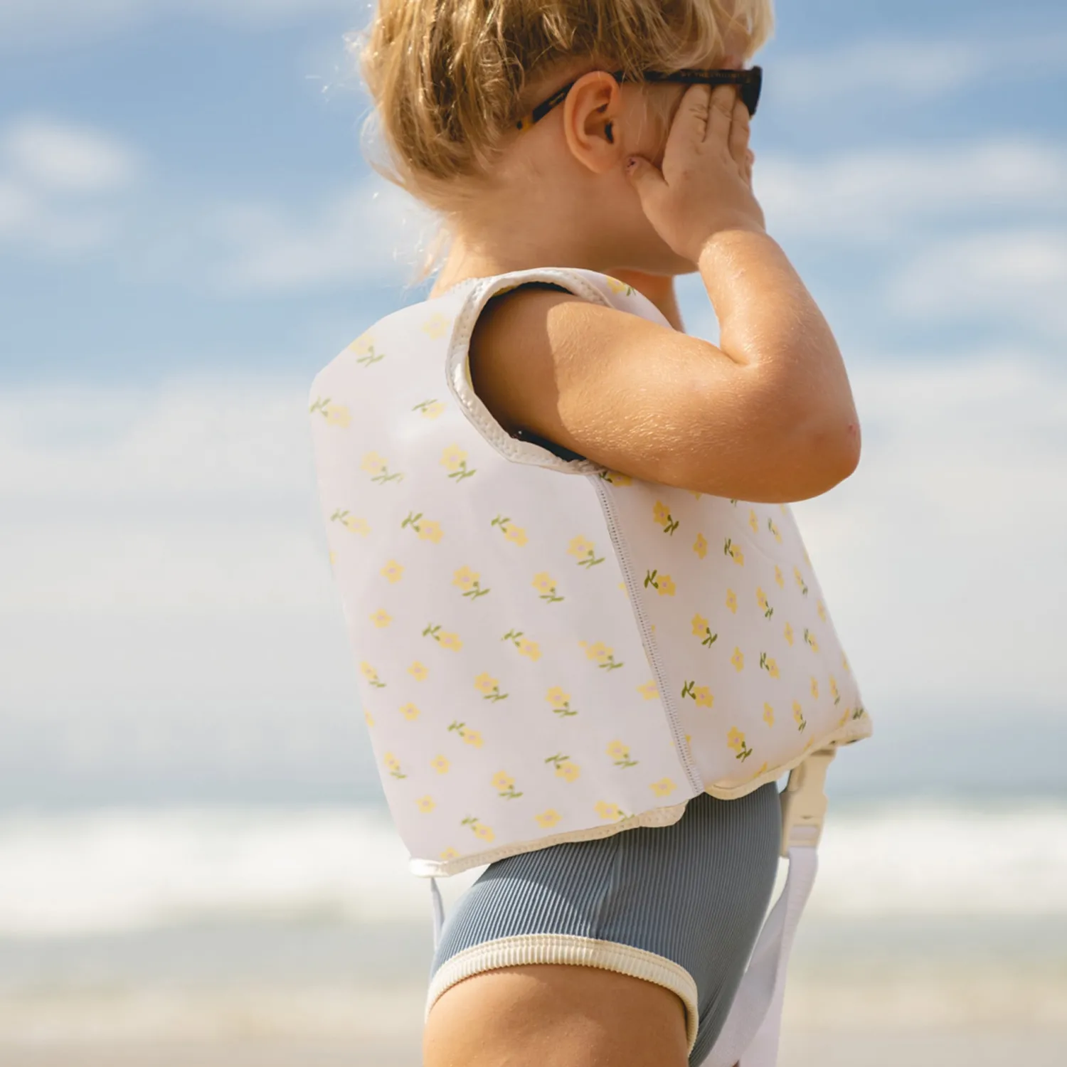 SUNNYLIFE Face Masks> Kids Swim Vest Mima The Fairy Lemon Lilac
