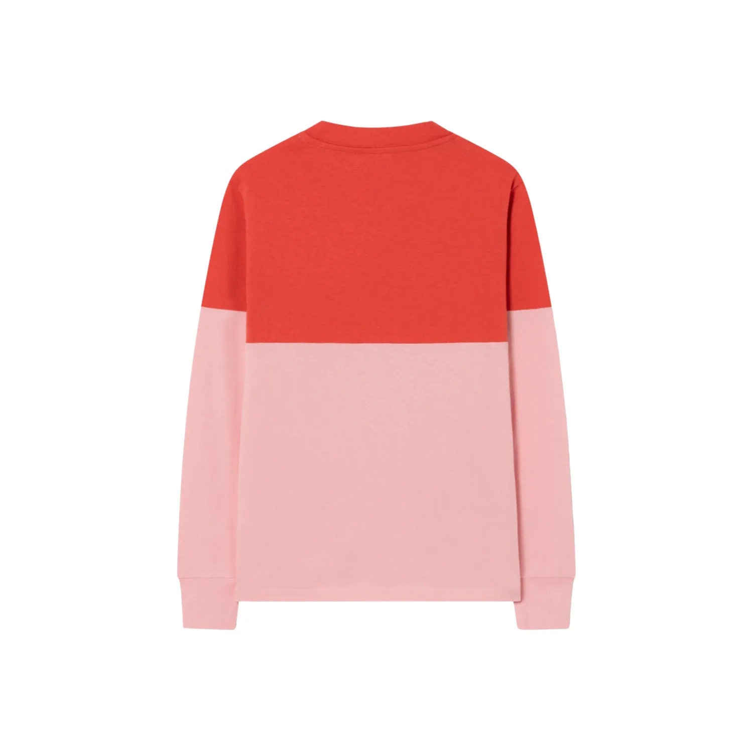 The Animals Observatory Blouses> Bicolor Dog T Shirt Red/Pink