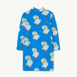The Animals Observatory Overalls & Jumpsuits> Blue Bug Dress