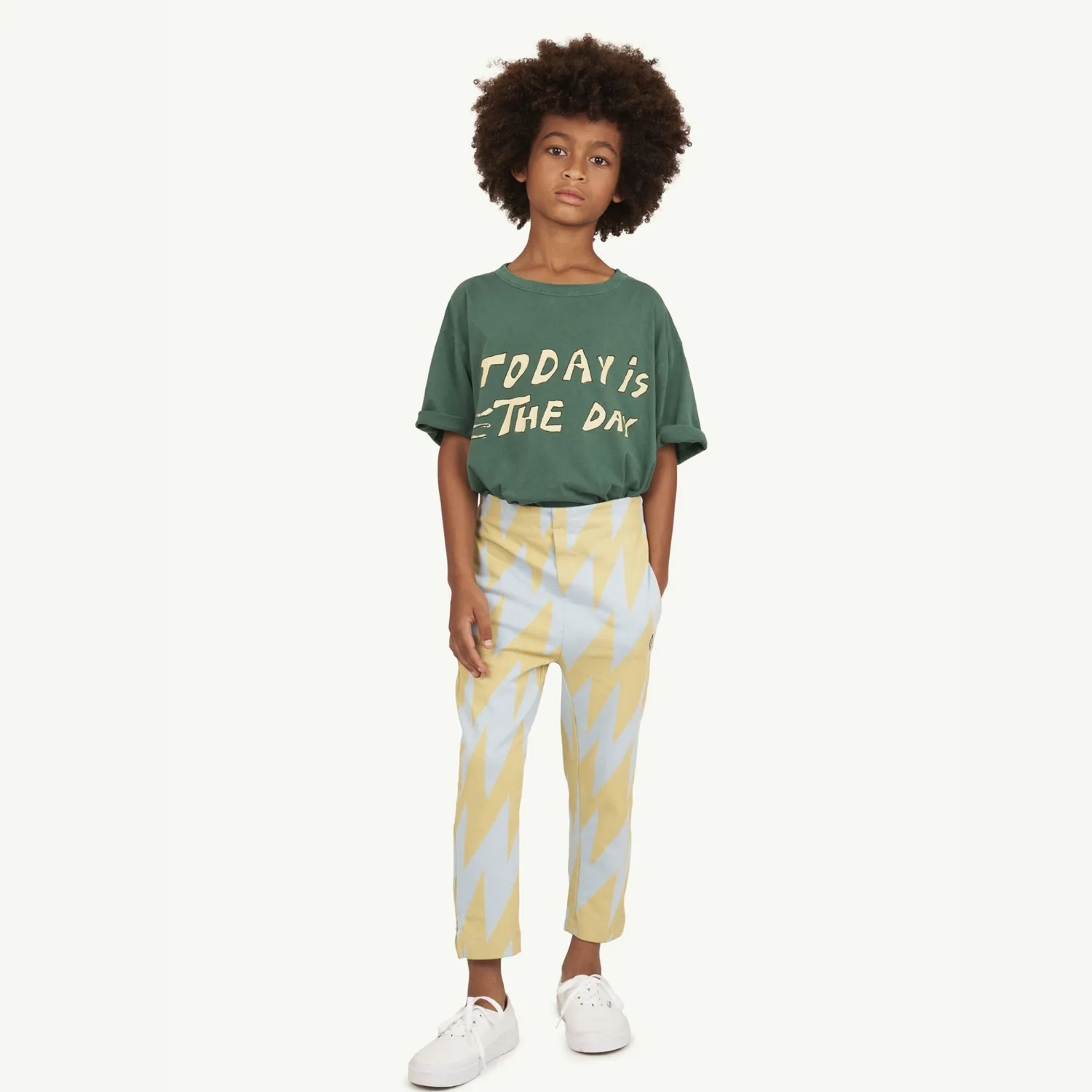 The Animals Observatory Pants> Blue Camaleon Pants