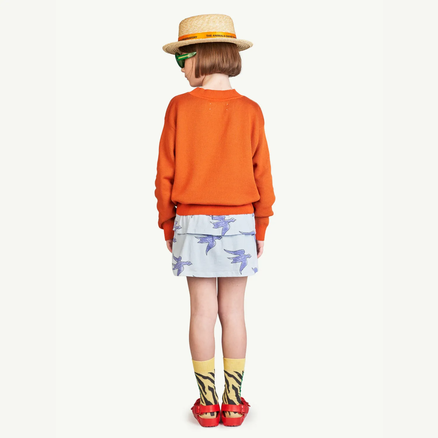 The Animals Observatory Dresses> Blue Birds Kiwi Skirt