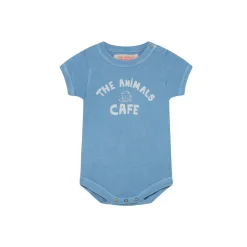 The Animals Observatory Onesies> Blue Chimpanzee Baby Body
