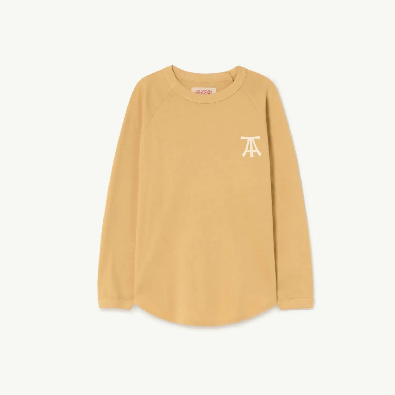 The Animals Observatory Blouses> Brown Anteater Long Sleeve T-Shirt
