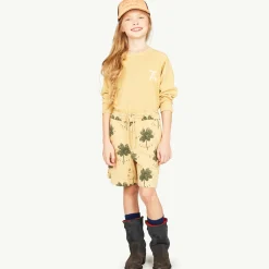 The Animals Observatory Blouses> Brown Anteater Long Sleeve T-Shirt