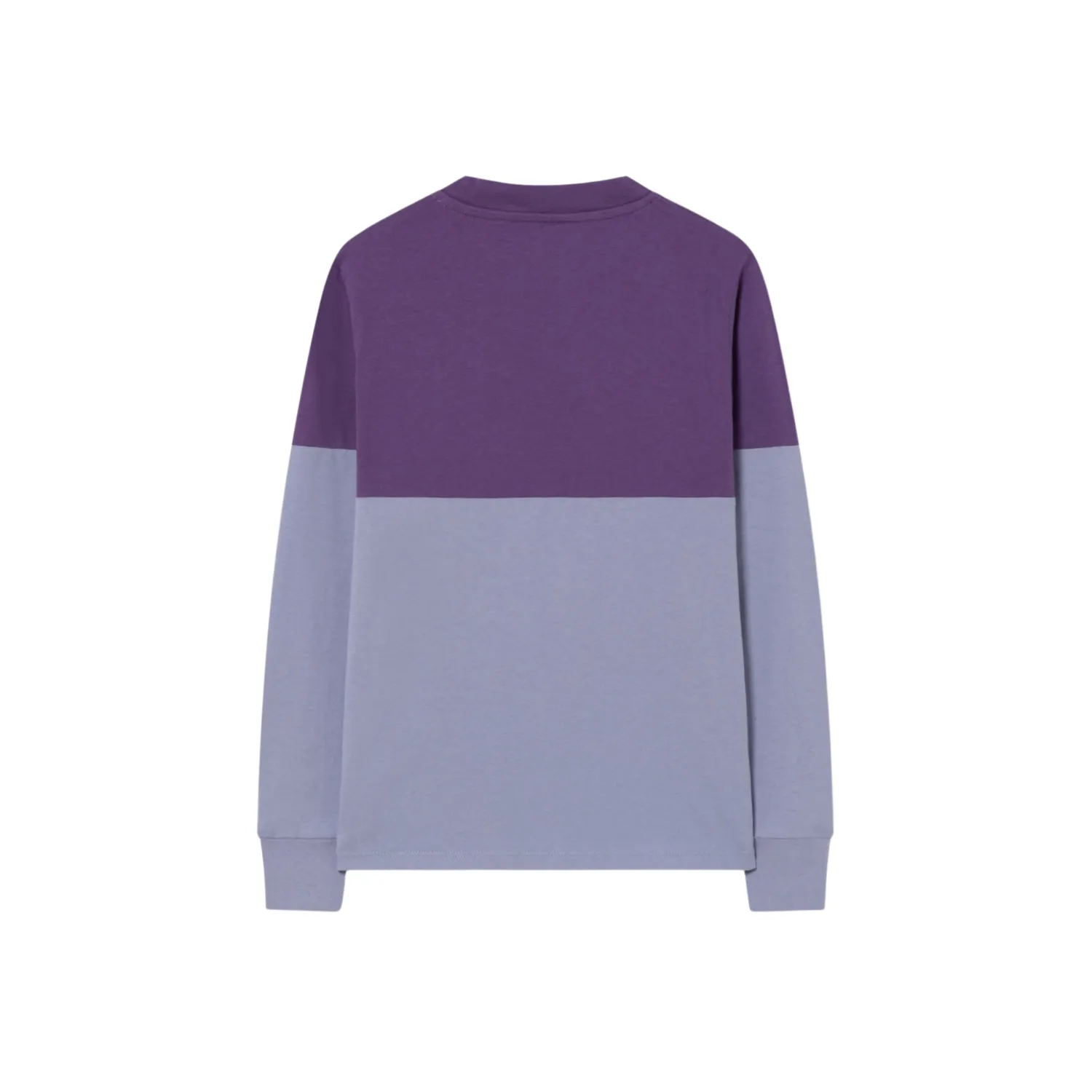 The Animals Observatory Blouses> Bicolor Dog T Shirt Purple