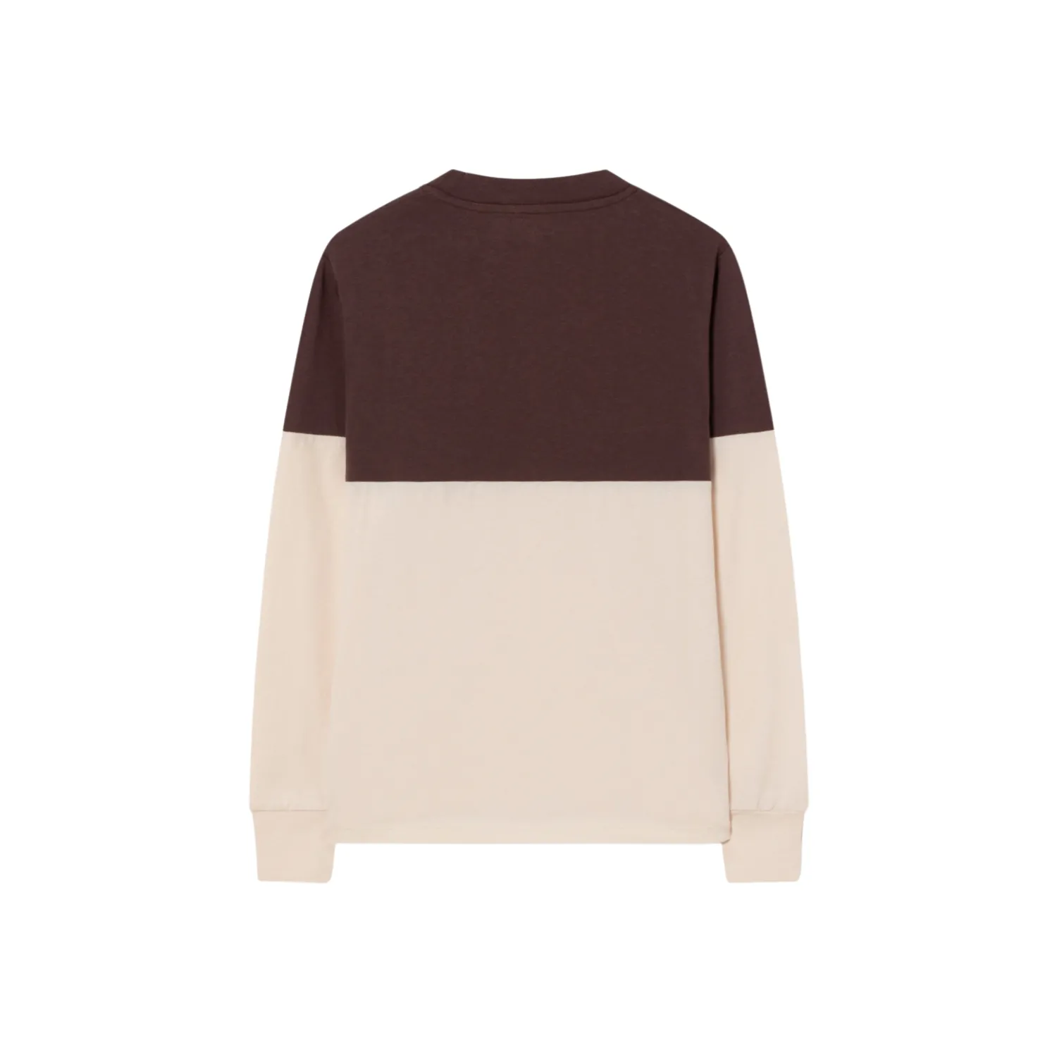 The Animals Observatory Blouses> Bicolor Dog T Shirt Brown/Beige