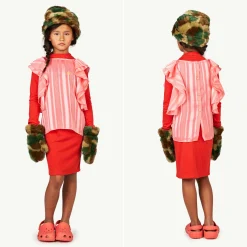 The Animals Observatory Overalls & Jumpsuits> Dragon Dress Red