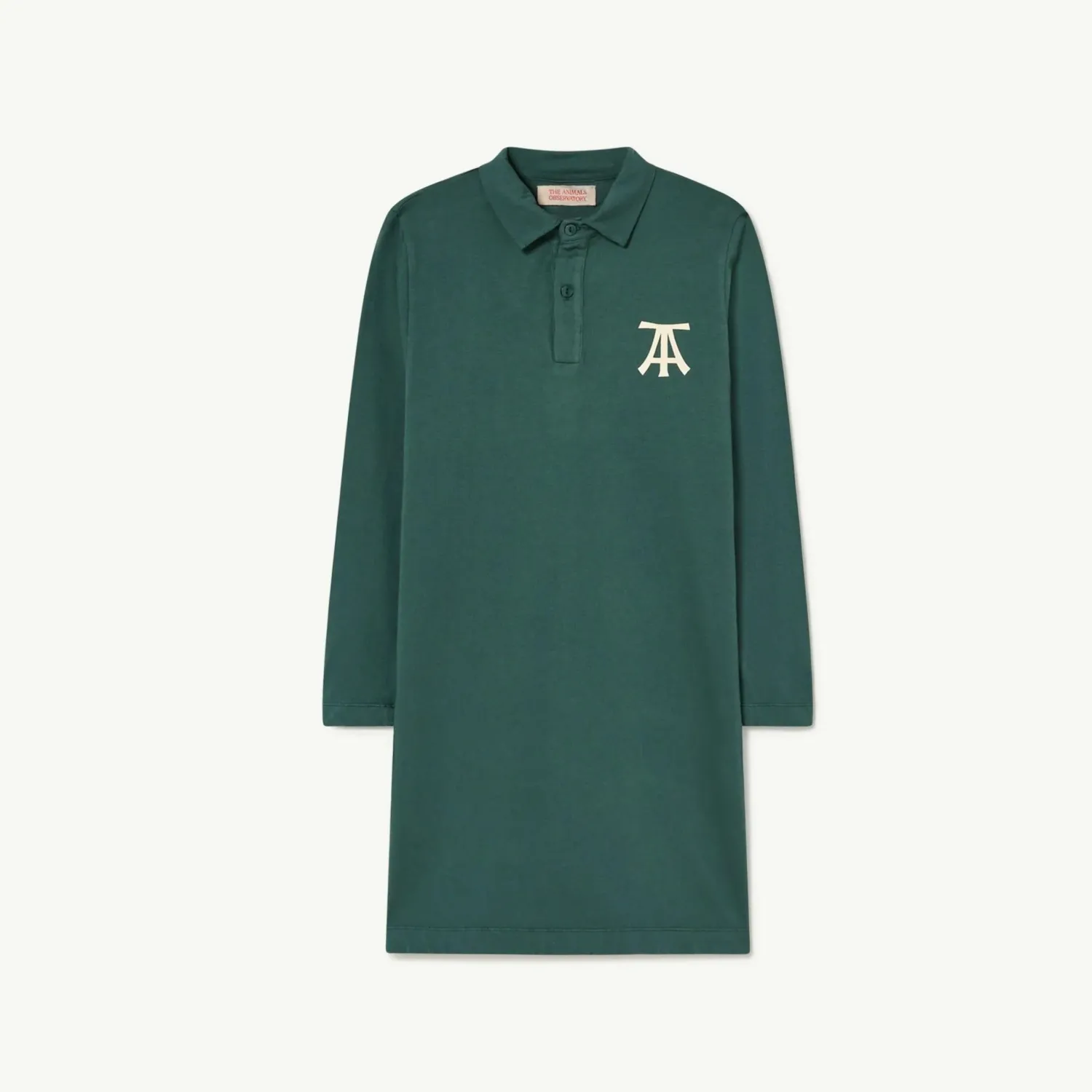 The Animals Observatory Overalls & Jumpsuits> Dark Green Dragon Dress