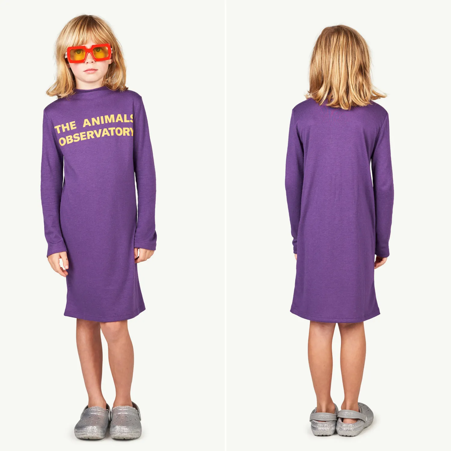 The Animals Observatory Overalls & Jumpsuits> Dragon Dress Purple