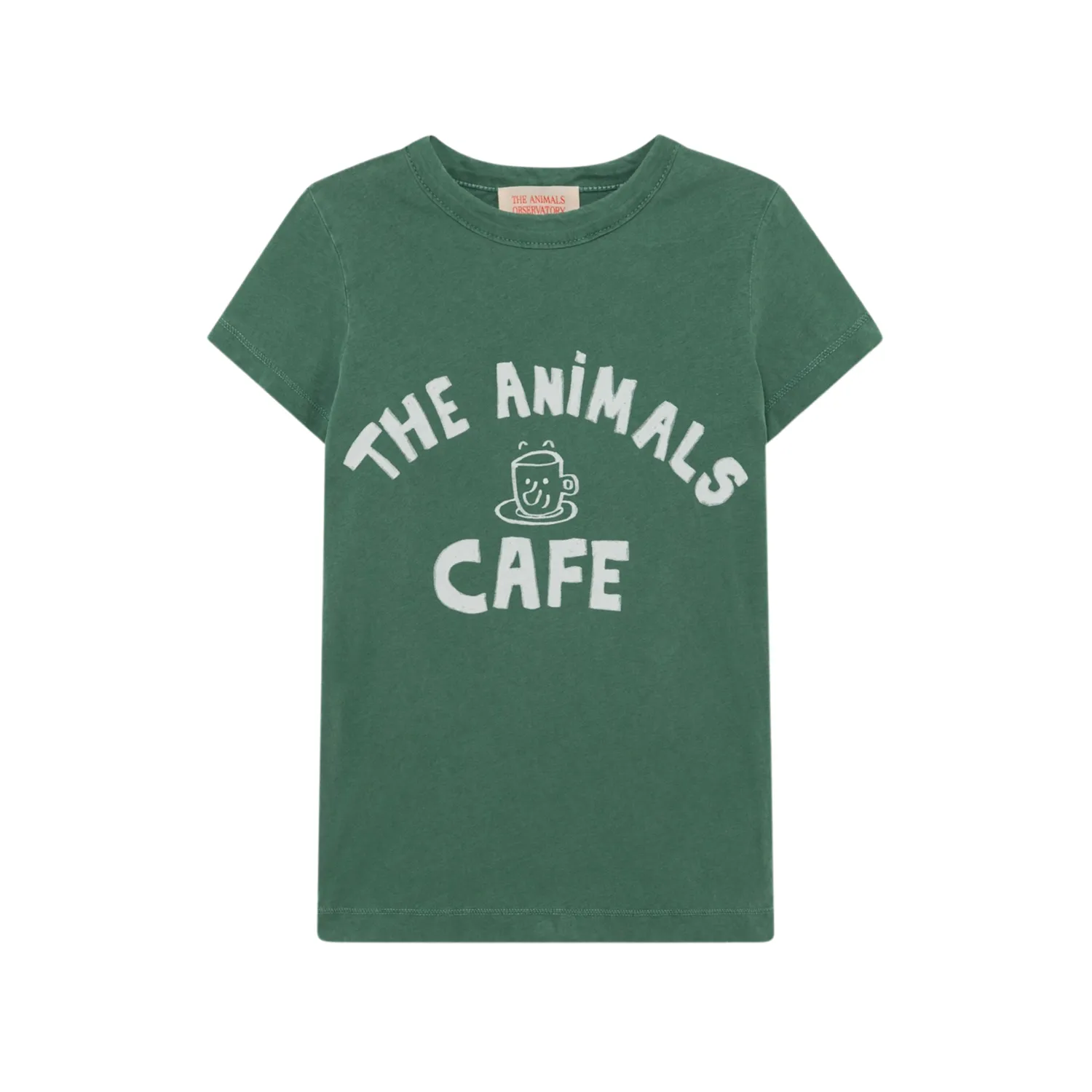 The Animals Observatory Long Sleeve T Shirts> Green The Animals Hippo T-Shirt
