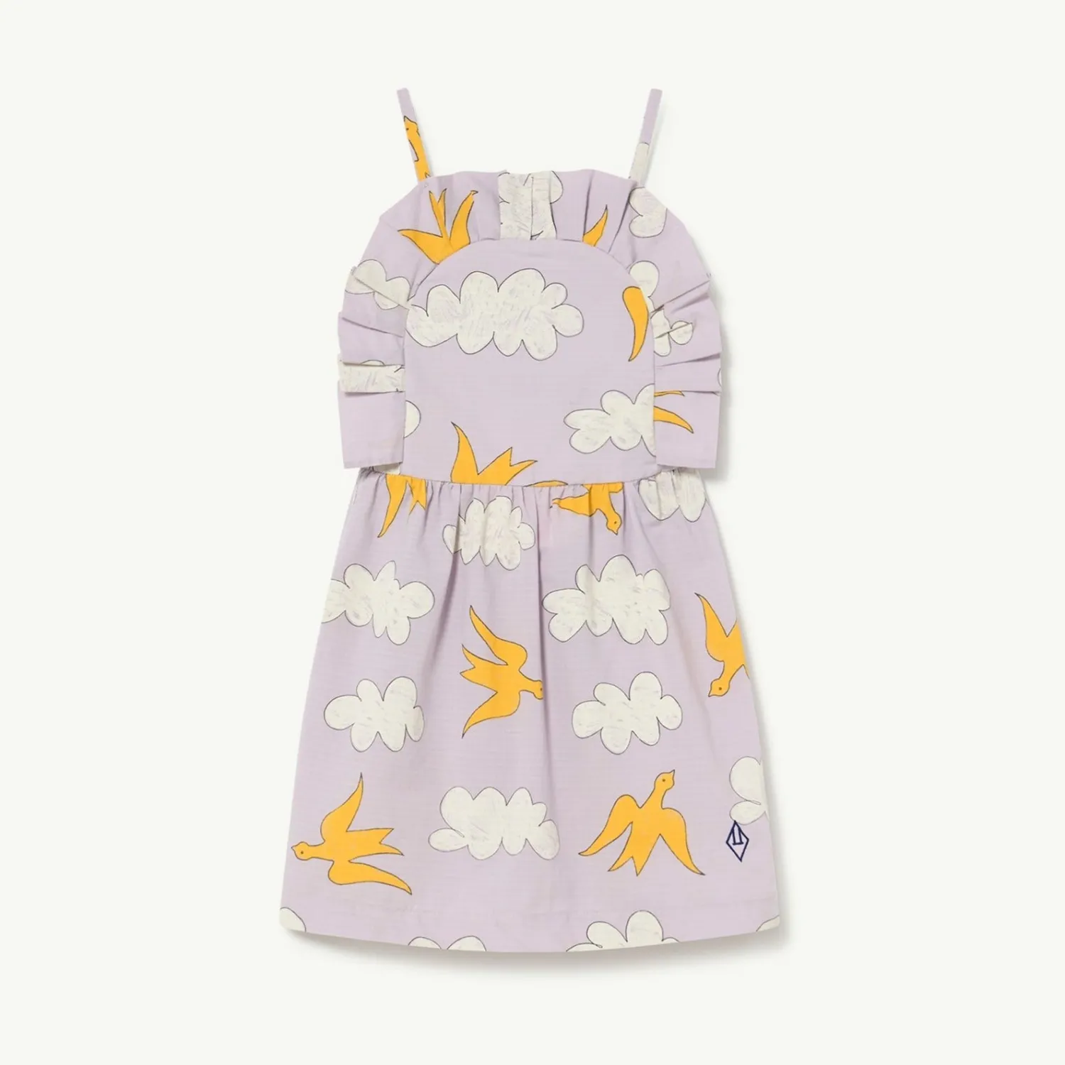 The Animals Observatory Overalls & Jumpsuits> Lavand Clouds Dragonfly Dress