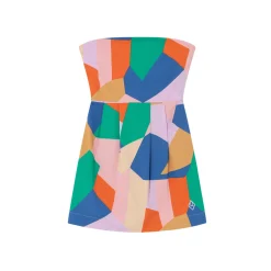 The Animals Observatory Overalls & Jumpsuits> Lilac Geometric Forms Dragonfly Dress