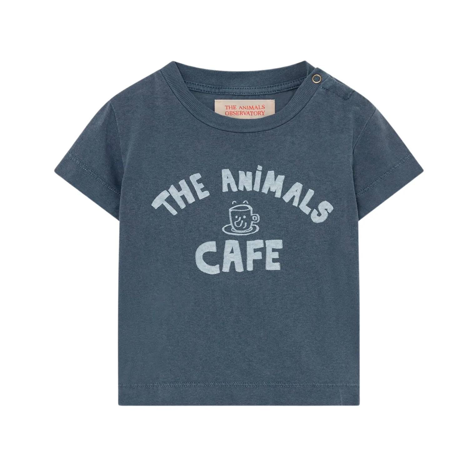 The Animals Observatory Long Sleeve T Shirts> Navy The Animal Rooster T-Shirt