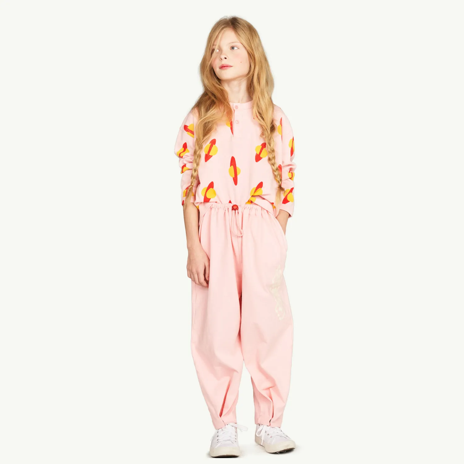 The Animals Observatory Blouses> Pink Whistler Long Sleeve T-Shirt