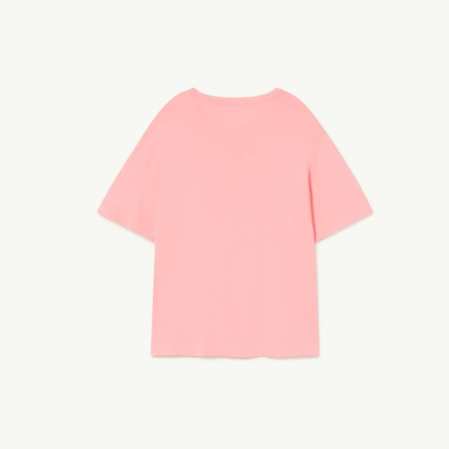 The Animals Observatory Long Sleeve T Shirts> Pink Rooster Oversize T-Shirt