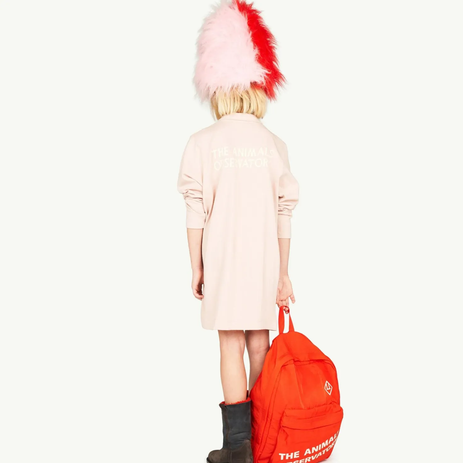 The Animals Observatory Face Masks> Red Backpack