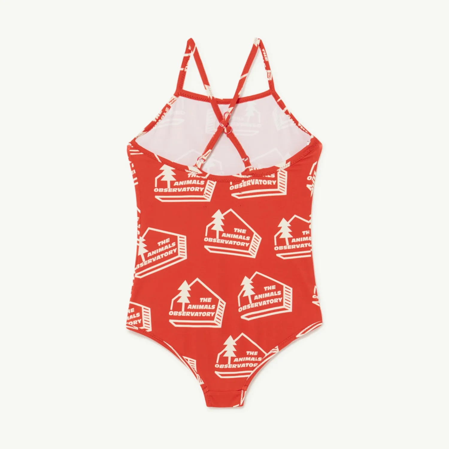 The Animals Observatory Face Masks> Red The Animals Trout Swimsuit