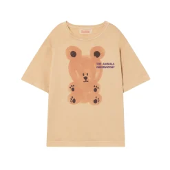 The Animals Observatory Long Sleeve T Shirts> Rooster Oversized T Shirt Brown Bear