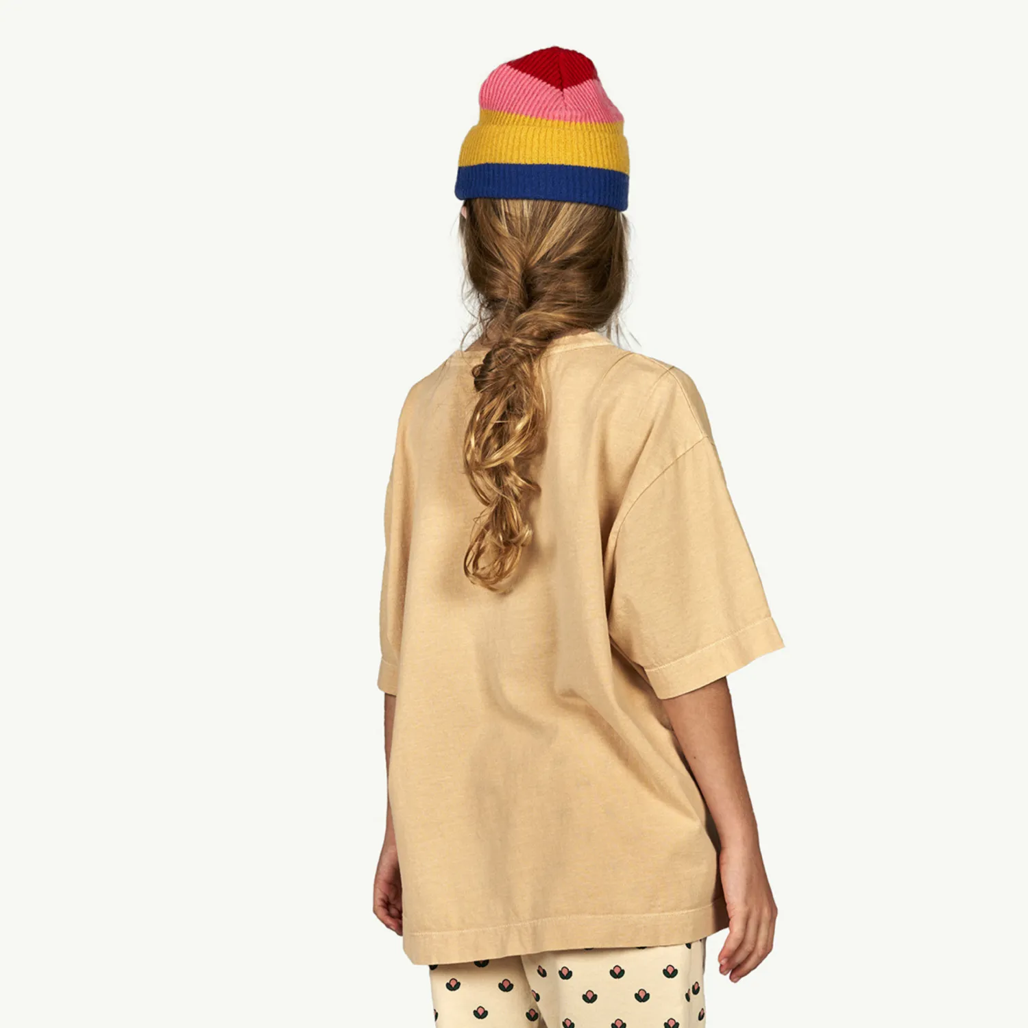 The Animals Observatory Long Sleeve T Shirts> Rooster Oversized T Shirt Brown Bear