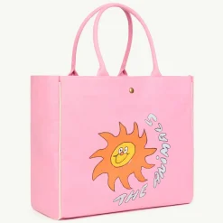 The Animals Observatory Face Masks> Soft Pink Sun Tote Bag