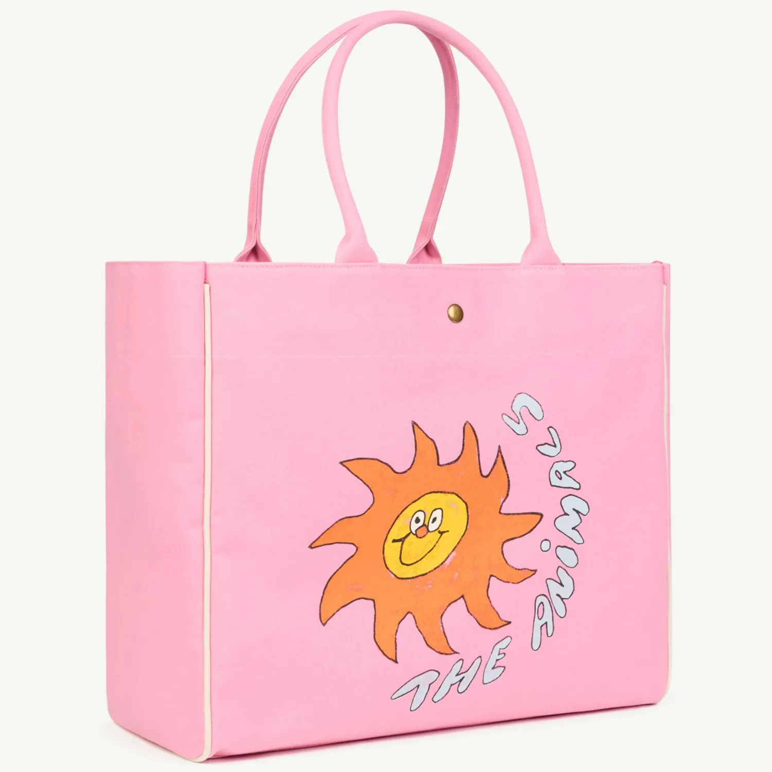 The Animals Observatory Face Masks> Soft Pink Sun Tote Bag