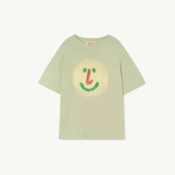 The Animals Observatory Long Sleeve T Shirts> Soft Green Rooster Oversize T-Shirt