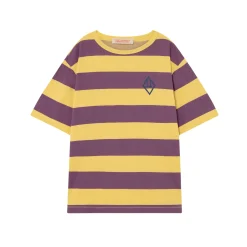 The Animals Observatory Long Sleeve T Shirts> Yellow Stripes Rooster Oversize T-Shirt