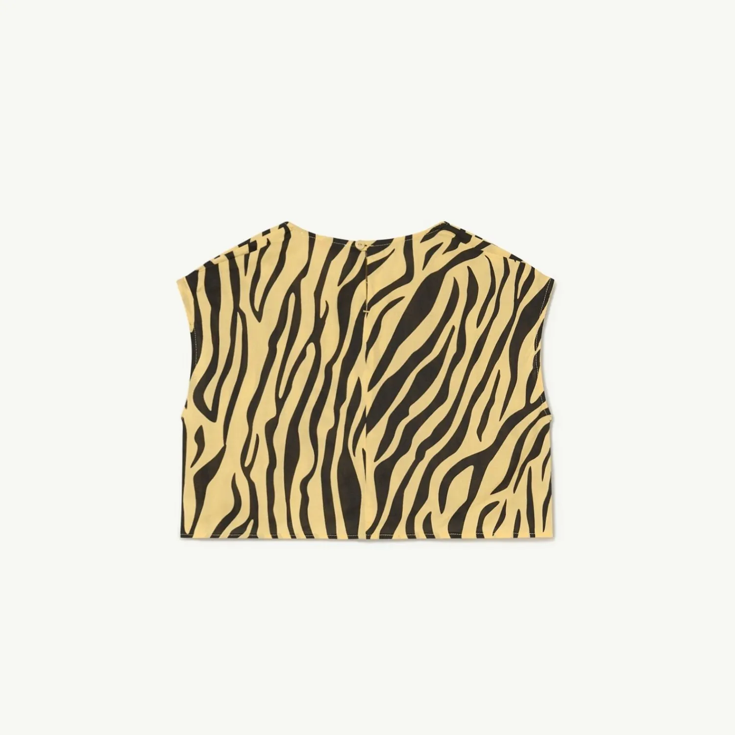 The Animals Observatory Face Masks> Yellow Zebra Baboon Shirt