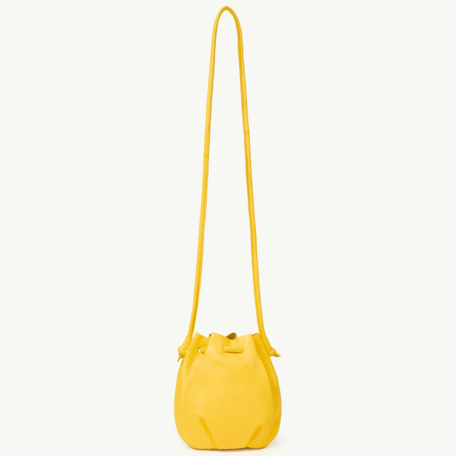 The Animals Observatory Face Masks> Yellow Leather Bag