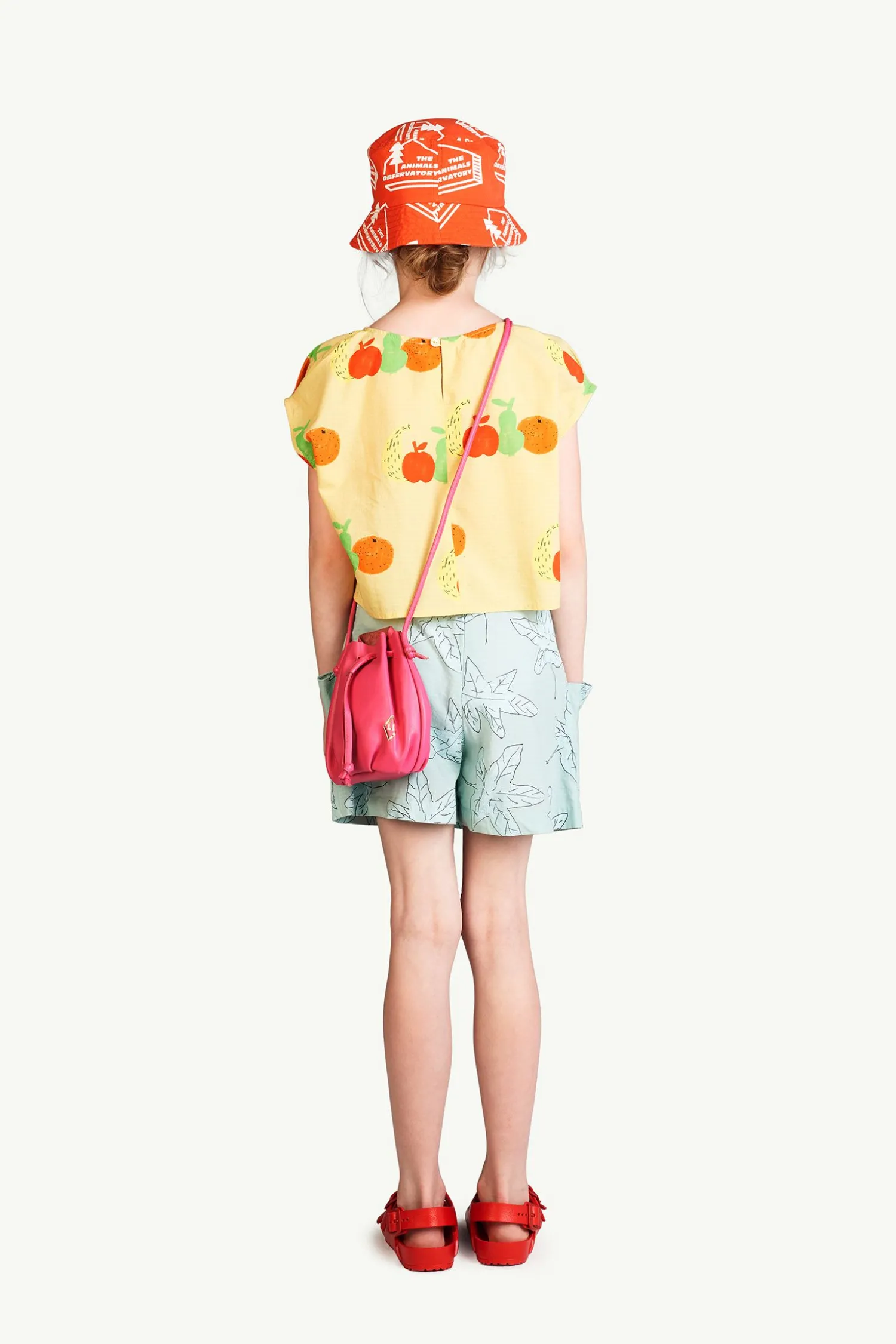The Animals Observatory Face Masks> Yellow Fruits Baboon Shirt