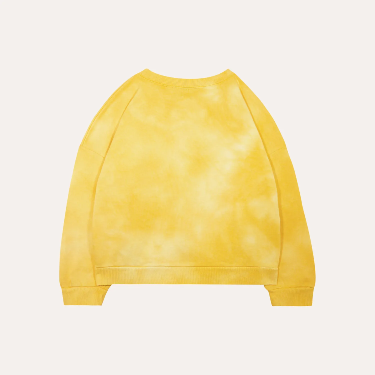 The Campamento Sweatshirts> Yellow Tie Dye Sweatshirt
