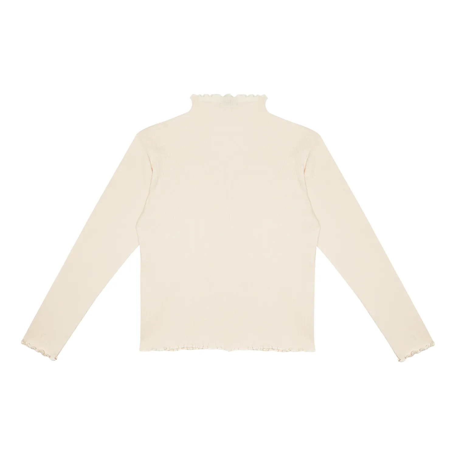 The New Society Blouses> Betsy Long Sleeve Tee Natural