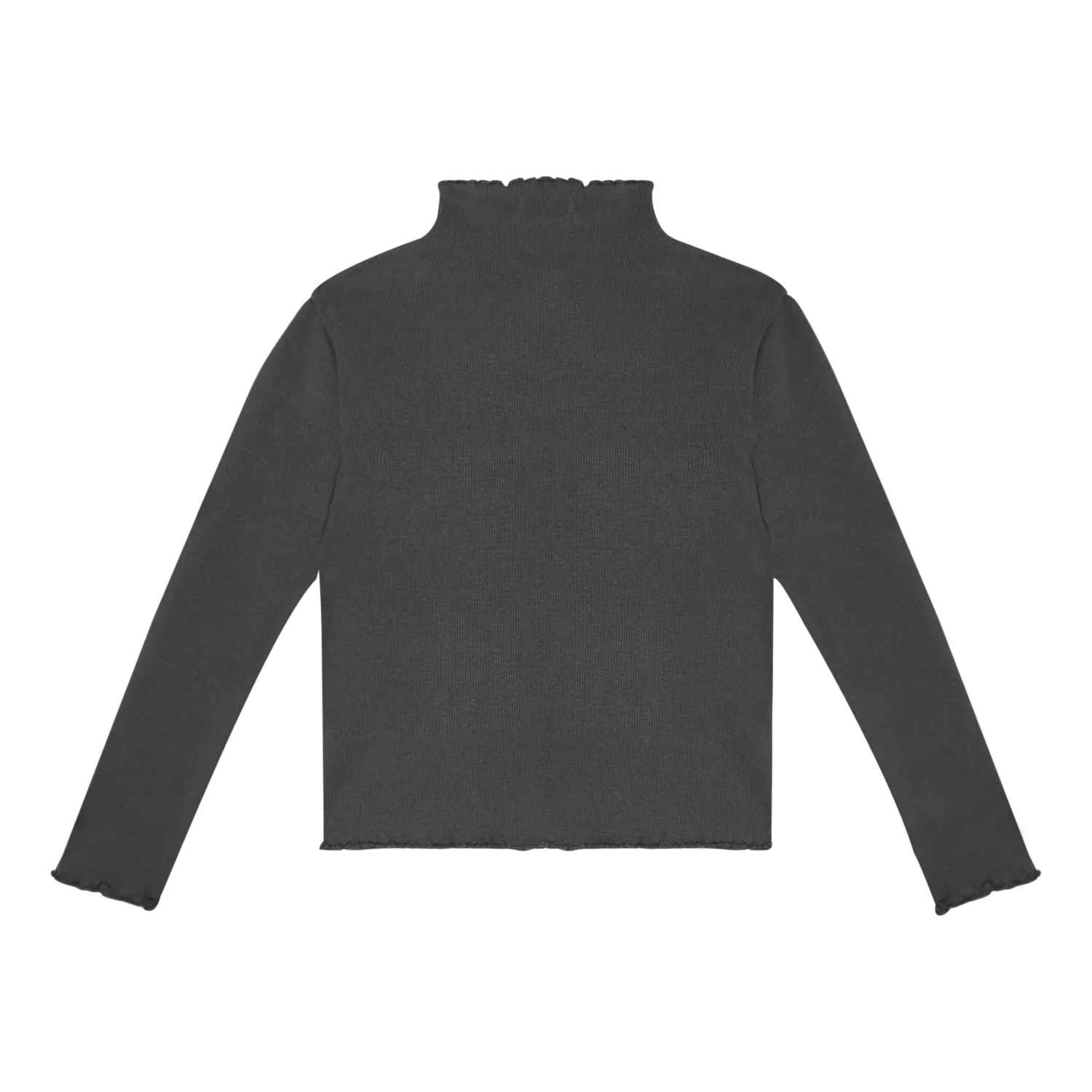 The New Society Blouses> Betsy Long Sleeve Tee Ash