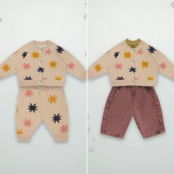 The New Society Pants> Bimba Baby Pant Denim Petal