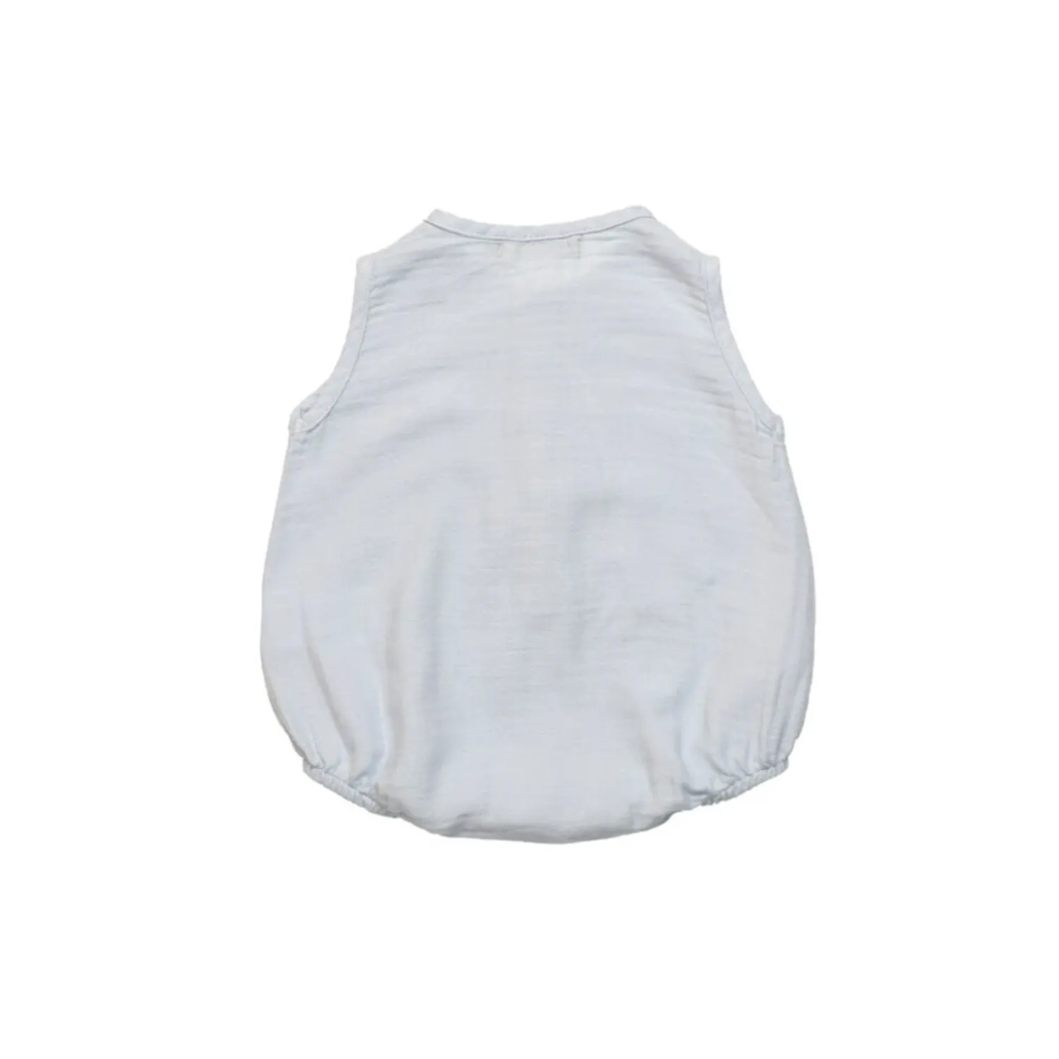 The New Society Rompers> Bob Baby Romper Light Blue