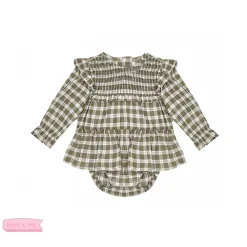 The New Society Rompers> Dominique Baby Romper
