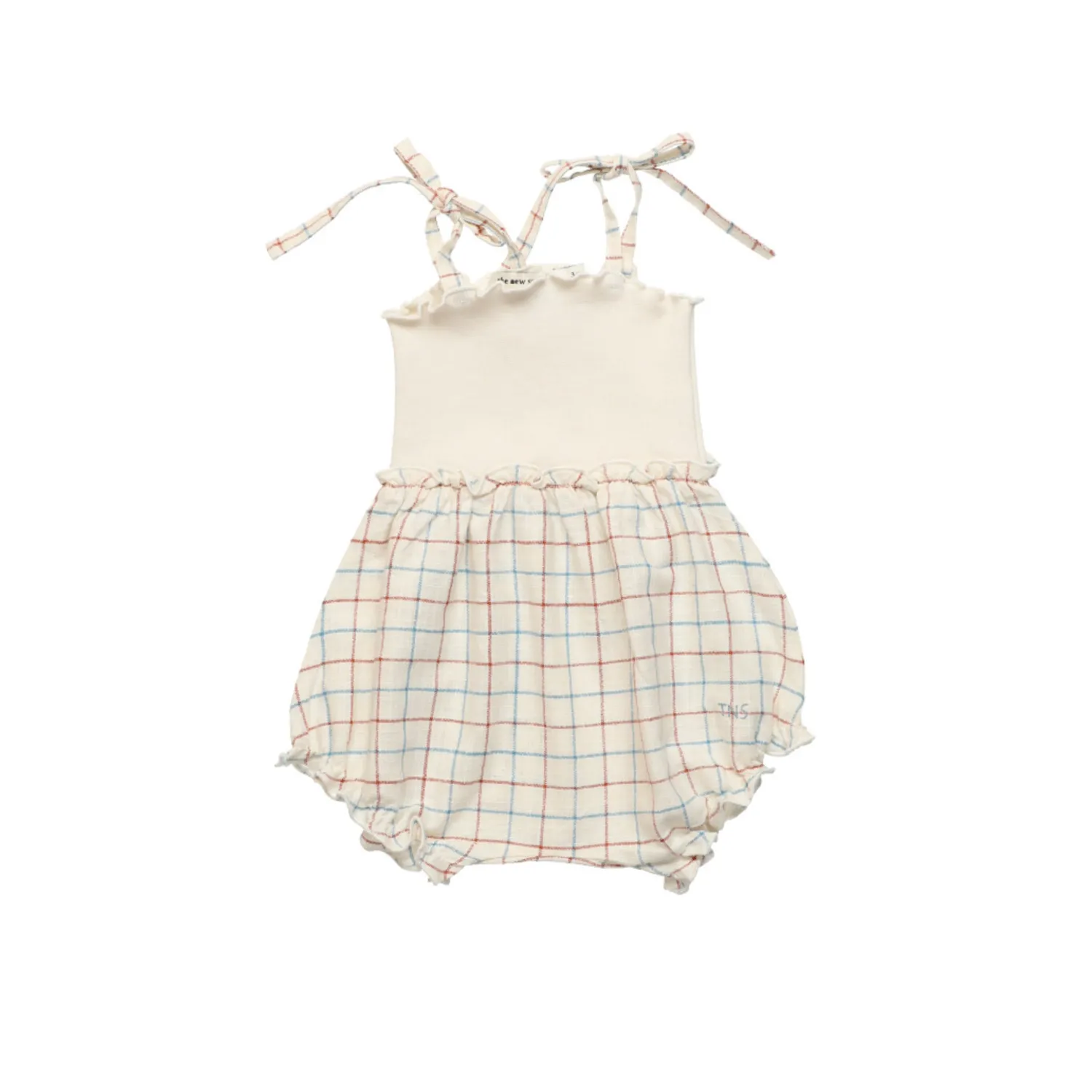 The New Society Rompers> Dylan Baby Bomper