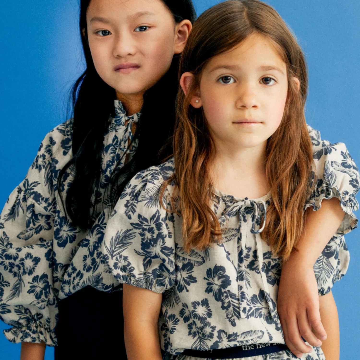 The New Society Skirts> Hibiscus Girl Blouse