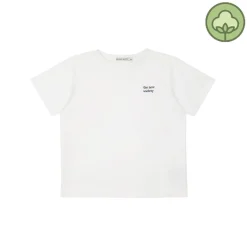 The New Society Long Sleeve T Shirts> Logo Embroidery Tee